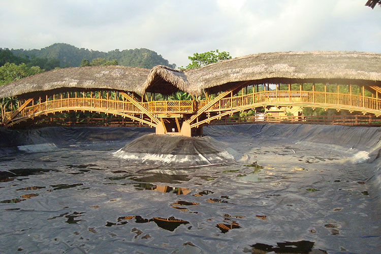 Lago Decorativo en HDPE, Manabí.