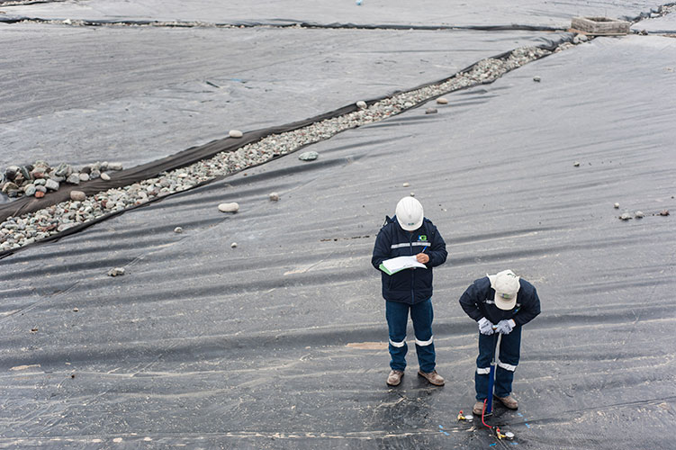 Pruebas de sellado HDPE.